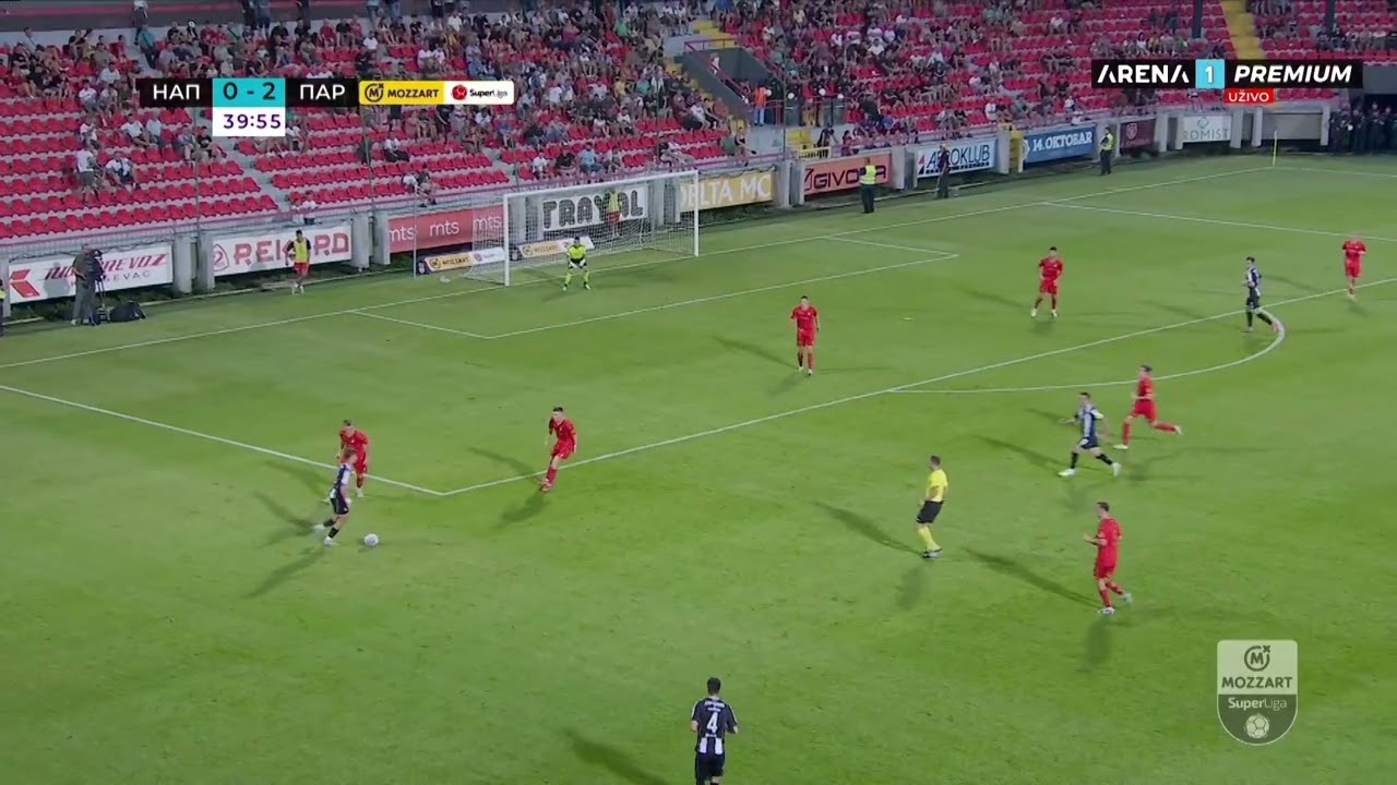 RAPSODIJA CRNO-BELIH: Kostić precizan za 3:0 / 10.08.2025.