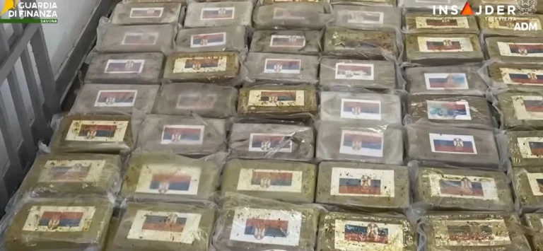 (VIDEO) U Italiji zaplijenjeno oko 800 kilograma kokaina, na velikom broju paketa zastava Srbije