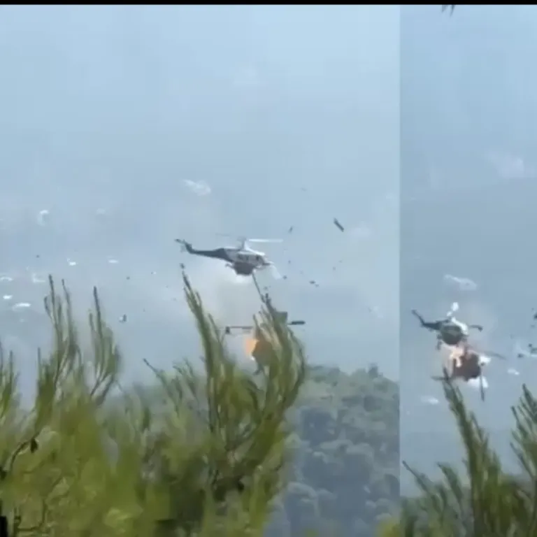 Sudarila se dva helikoptera za gašenje požara u Grčkoj, posada jednog poginula